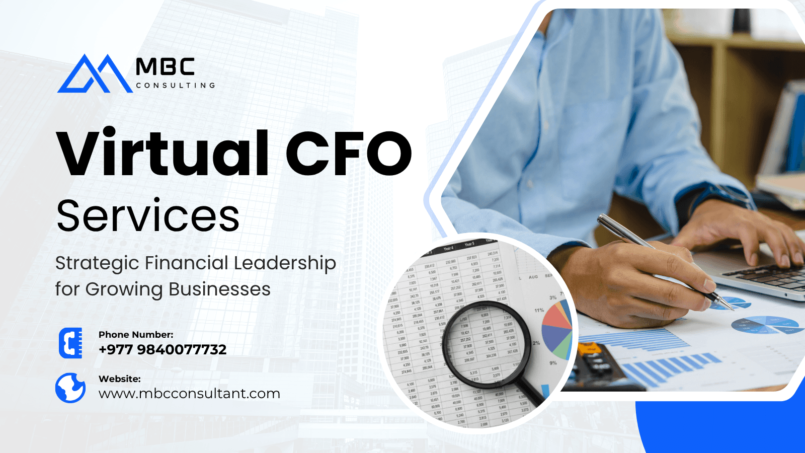Virtual CFO Services: Benefits, Cost & Process | MBC Consultant