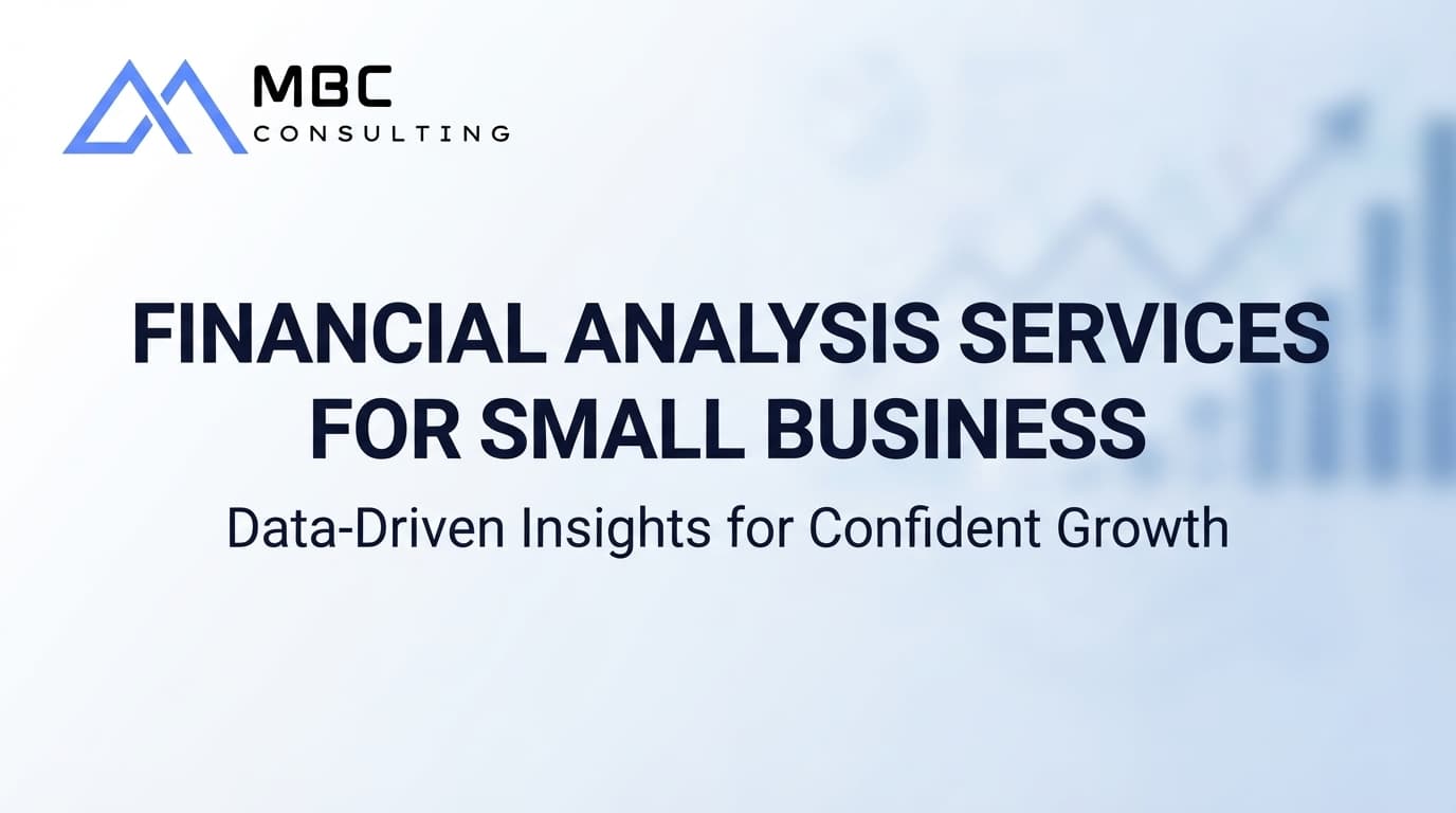 Financial Analysis Services for Small Business | MBC